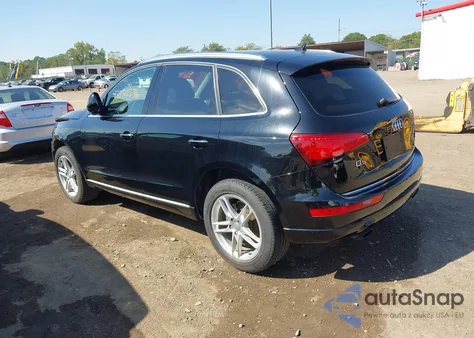 2015 Audi Q5 2.0T Premium from USA, damaged, VIN WA1LFAFP4FA130737